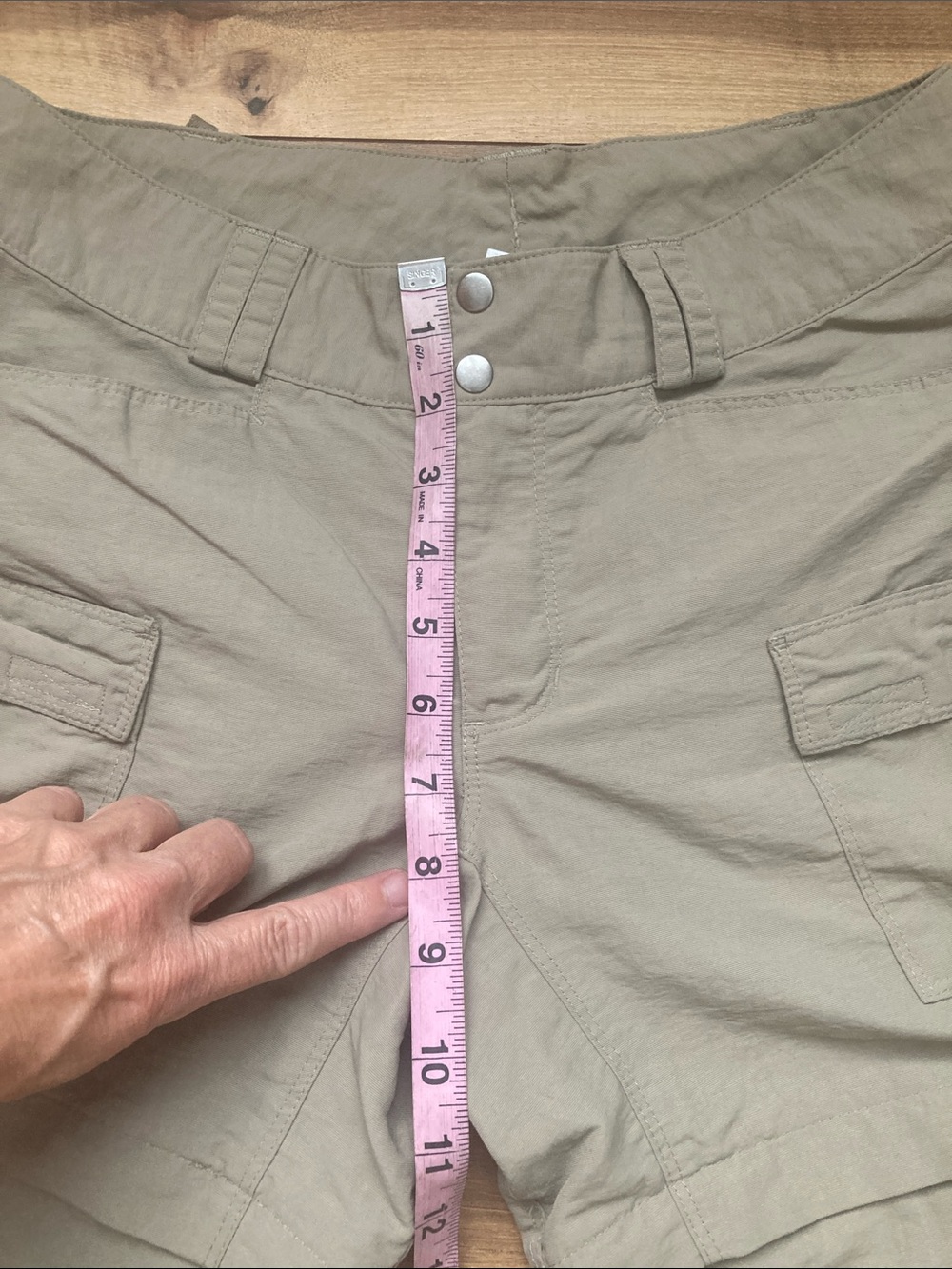 North Face Tan Nylon Convertible Outdoor Pants - Picture 7 of 13